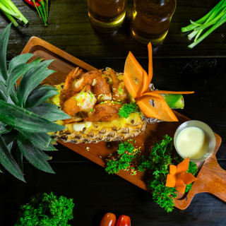 Tôm sốt khóm